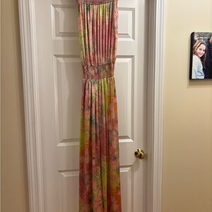 ALEXIS Strapless Wideleg Jumpsuit